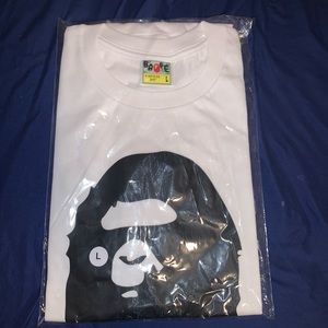 ORIGINAL BAPE HEAD WHITE-T